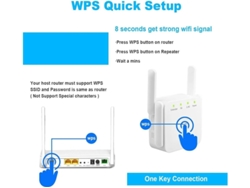 Repetidor WiFi para casa y exterior, 1200 Mbps, cobertura de 6000 pies cuadrados Yizhood