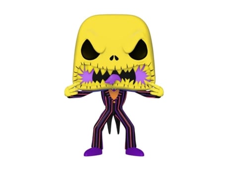 Figura Pop! Disney Pesadilla antes de Navidad Jack Skellington Modelo 808 66317 Edición Especial Black Light FUNKO