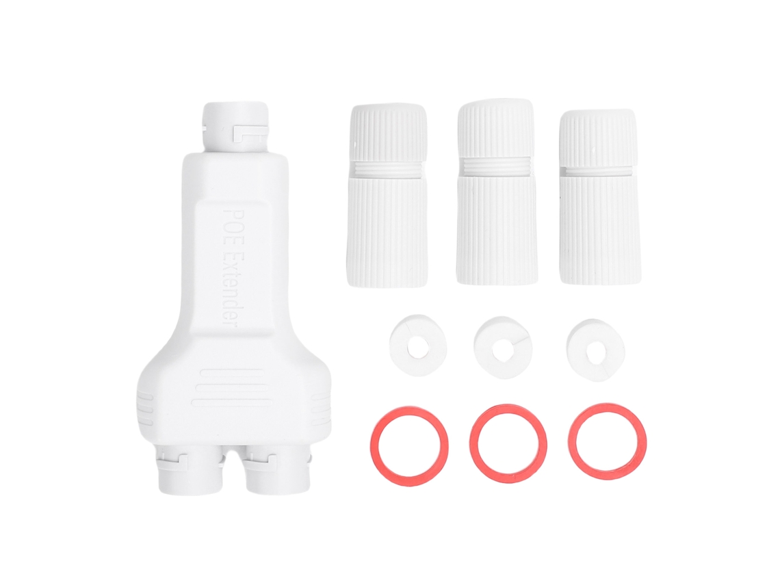 Extensor PoE externo resistente al agua para transmisión de larga distancia