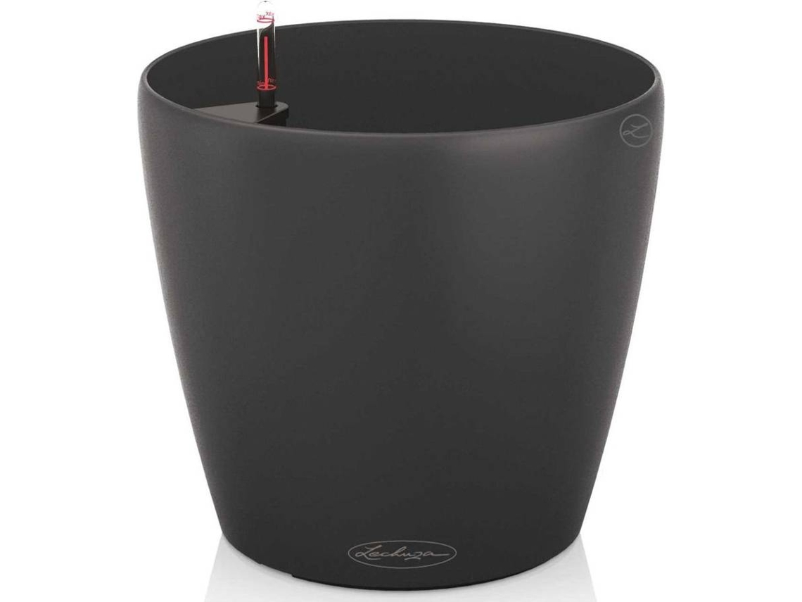 LECHUZA Macetero Classico Color 35 ALL-IN-ONE gris pizarra 13224