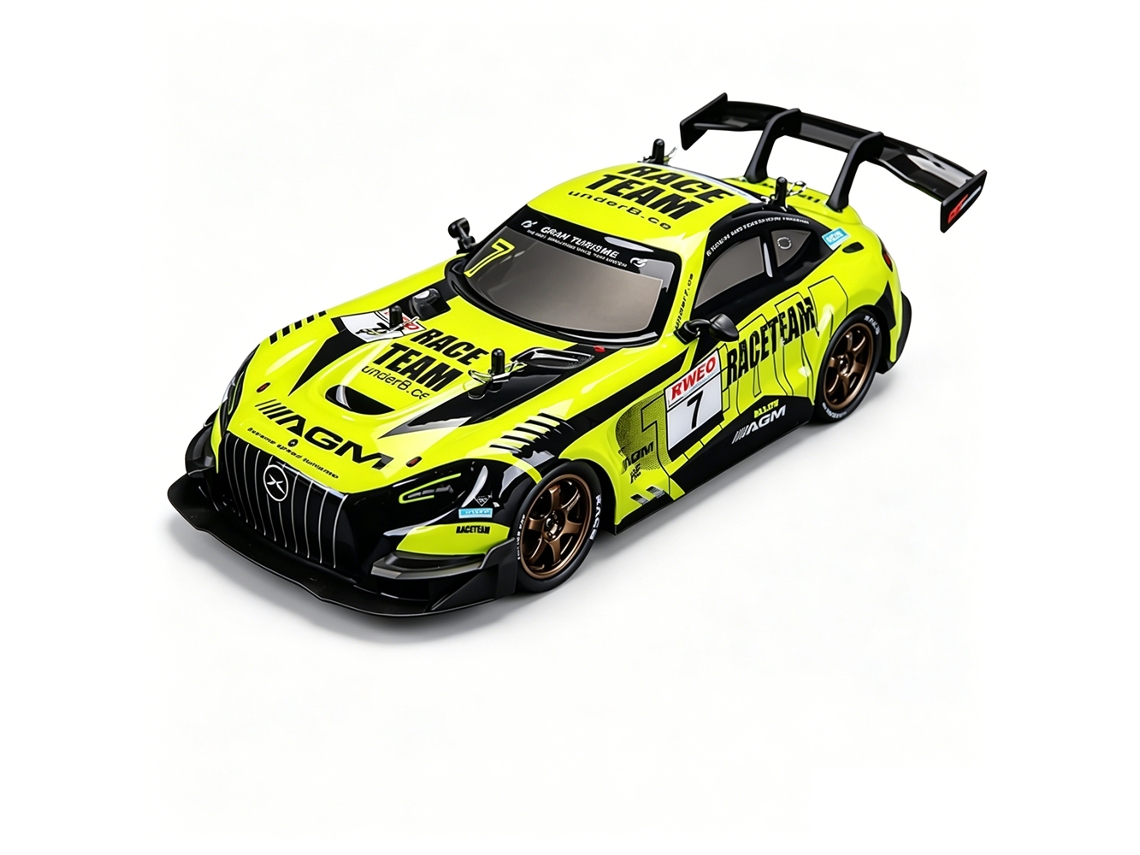 065a Negrosq2335-063a-066a Rtr 1/16 2.4g 4wd Drift Rc Giroscopio Proporcional Led Alta Velocidad On-road Regalo Niños Juguetes
