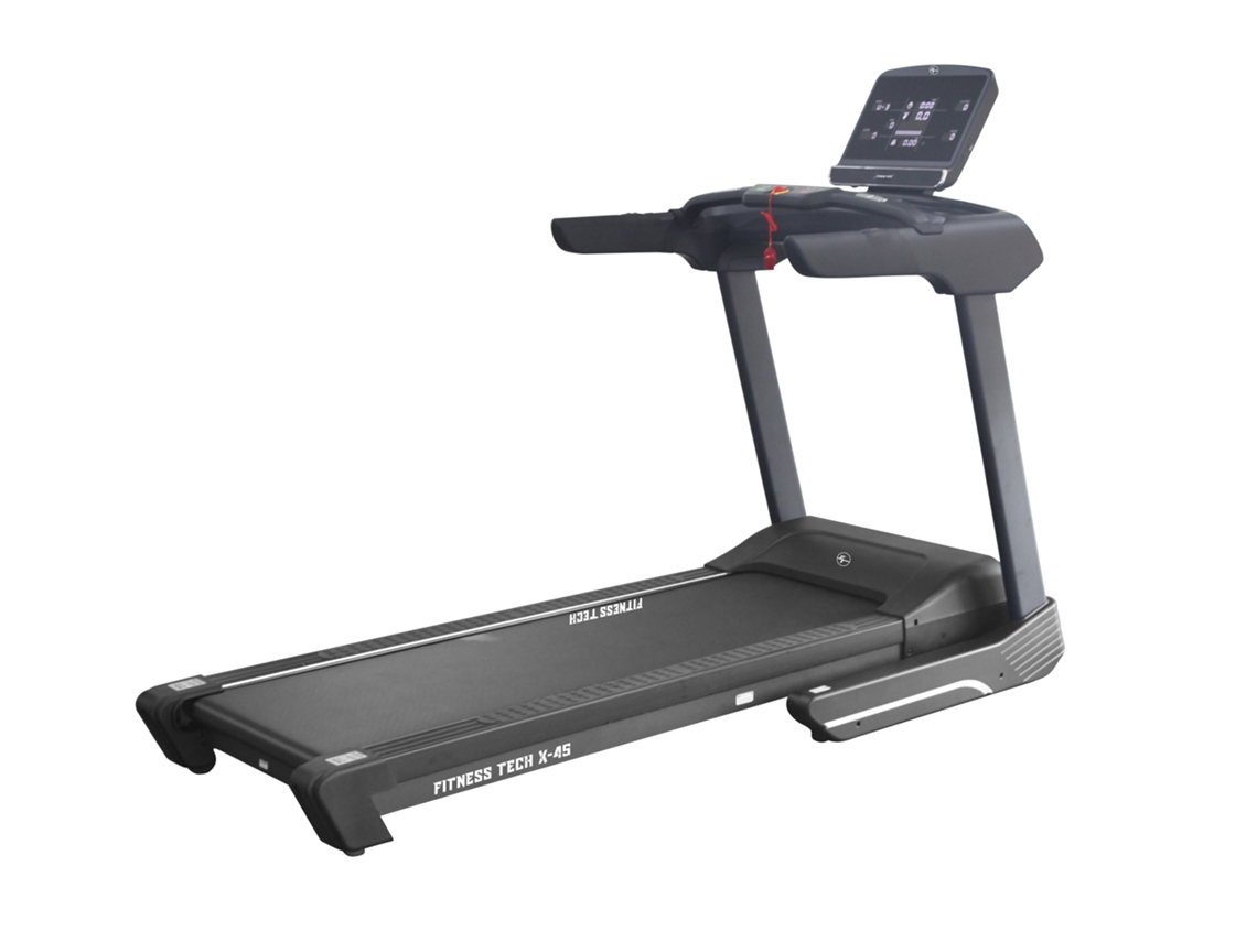 Cinta De Correr Semiprofesional Plegable X-45 Fitness Tech Potente, Hasta 20km/h 53x151cm