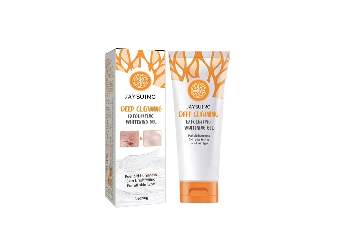 Gel exfoliante para una piel suave y radiante.