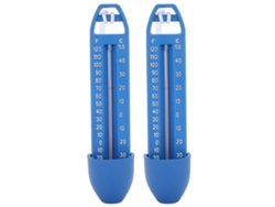 Juego De 2 Termómetros Flotantes Para Piscina, Spa Y Sauna, 16,5 X 3,7 Cm, 0-50 ℃ / -20-120 ℉
