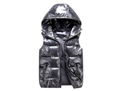 2026-chaleco Sin Mangas Impermeable Brillo Ligero Unisex Sliktaa Para Temporadas Varias