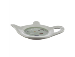 Platillo en forma de tetera para cucharillas y bolsitas de té PUCKATOR Willow Farm Ferme & Pâturages
