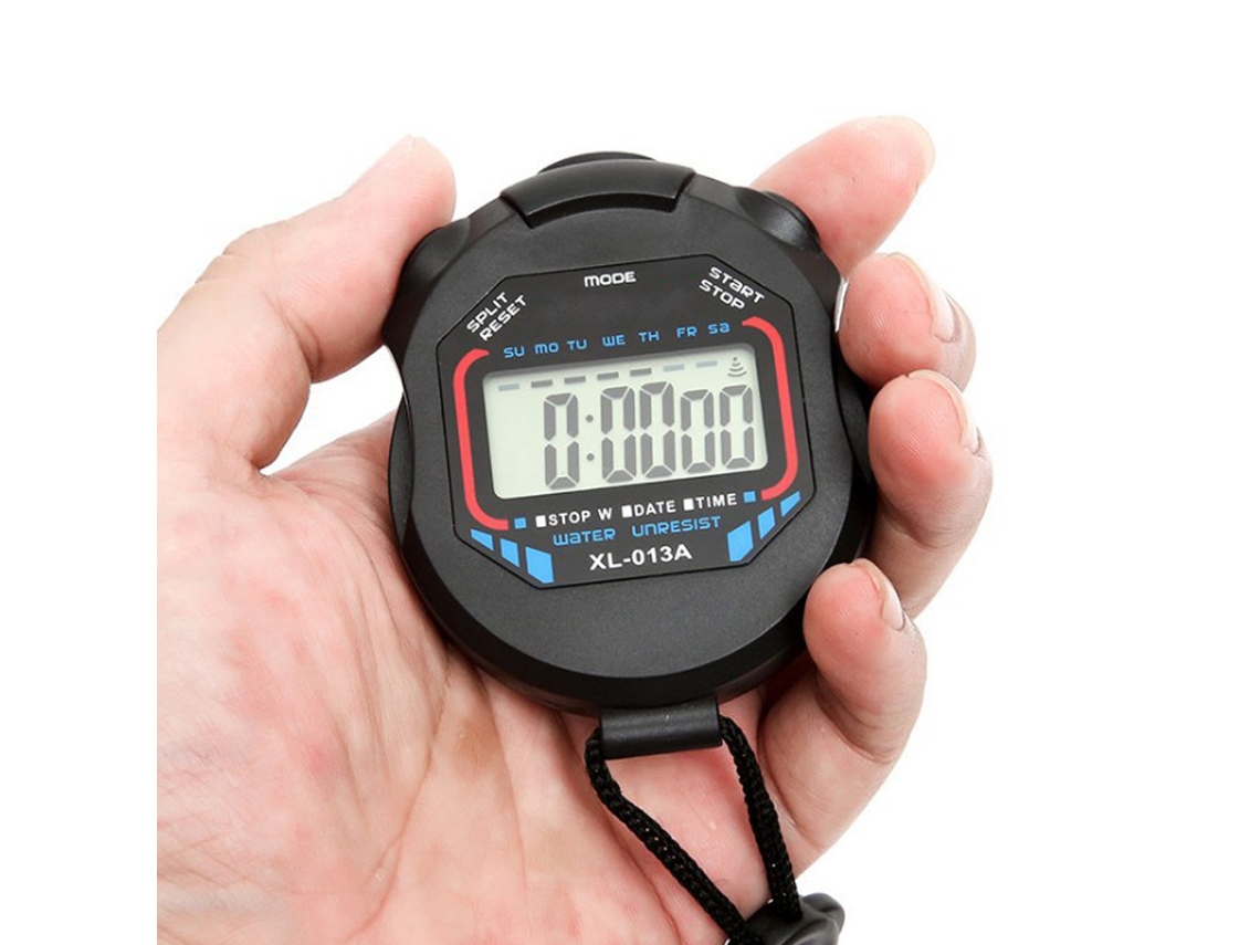 Kklv-cronómetro Deportivo Con Temporizador Cuenta Regresiva Calendario Impermeable Antichoque Para Natación Correr Entrenamiento