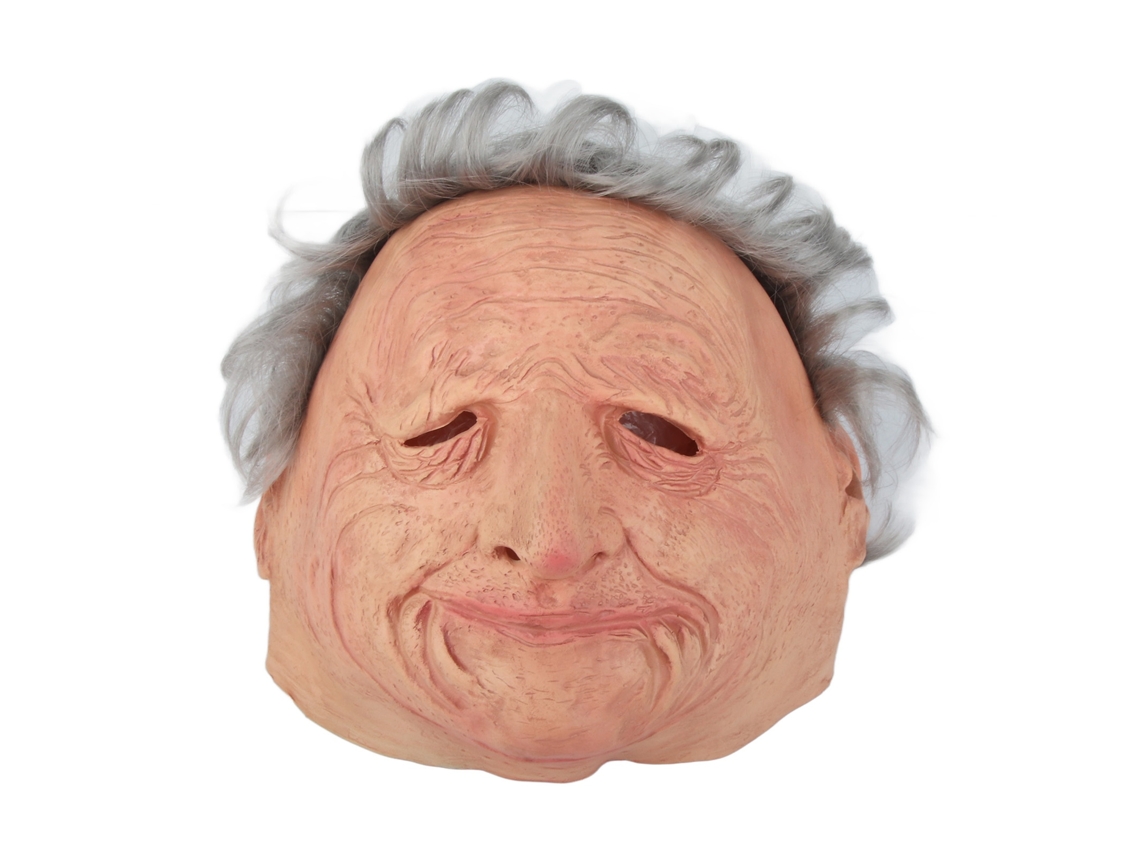 Cabeza De Latex Realista De Anciano Y Anciana Para Carnaval Halloween Cosplay Fiesta Disfraz Mascara