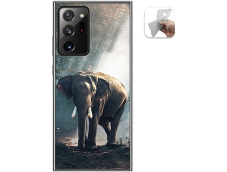 Carcasa Samsung Galaxy Note 20 Ultra TUMUNDOSMARTPHONE Elefante Multicolor