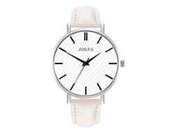 Reloj De Mujer Con Correa De Piel Sintética Y Movimiento De Cuarzo, Estilo Sencillo Para Uso Diario.