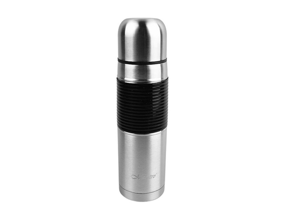 Termo FEEL MAESTRO MR-1630-75 Negro Acero Inoxidable Caucho 750 ml