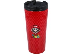 Termo SUPER MARIO BROS (Rojo - Acero Inoxidable)