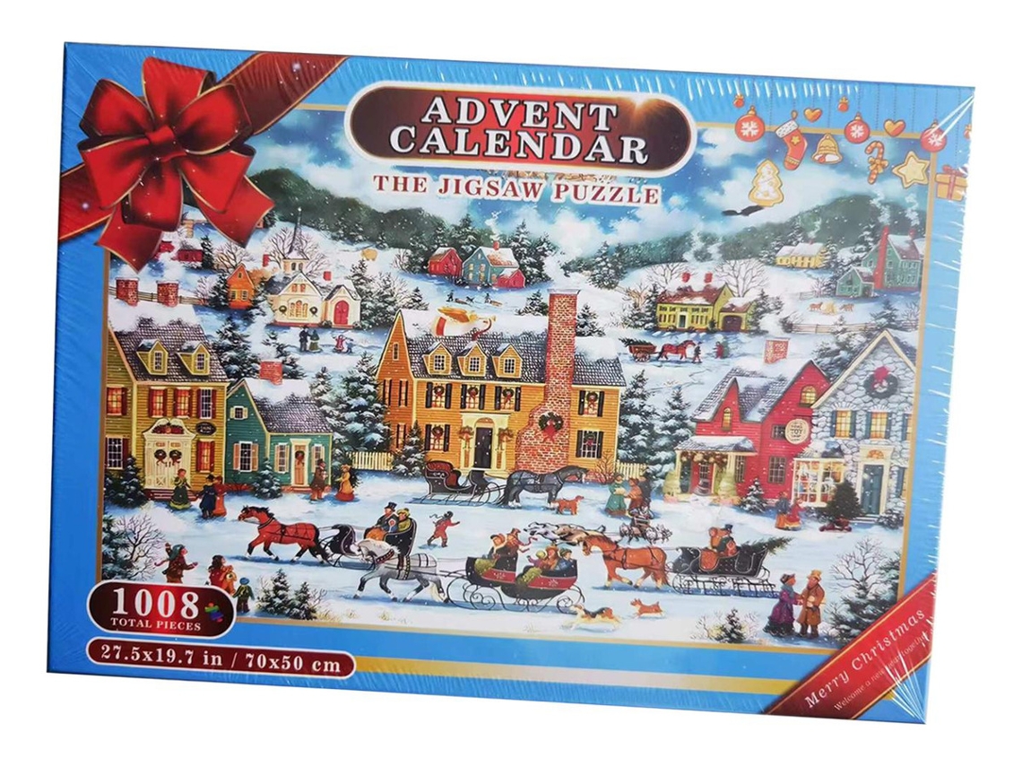 Calendario navideño Slowmoose de 1008 piezas