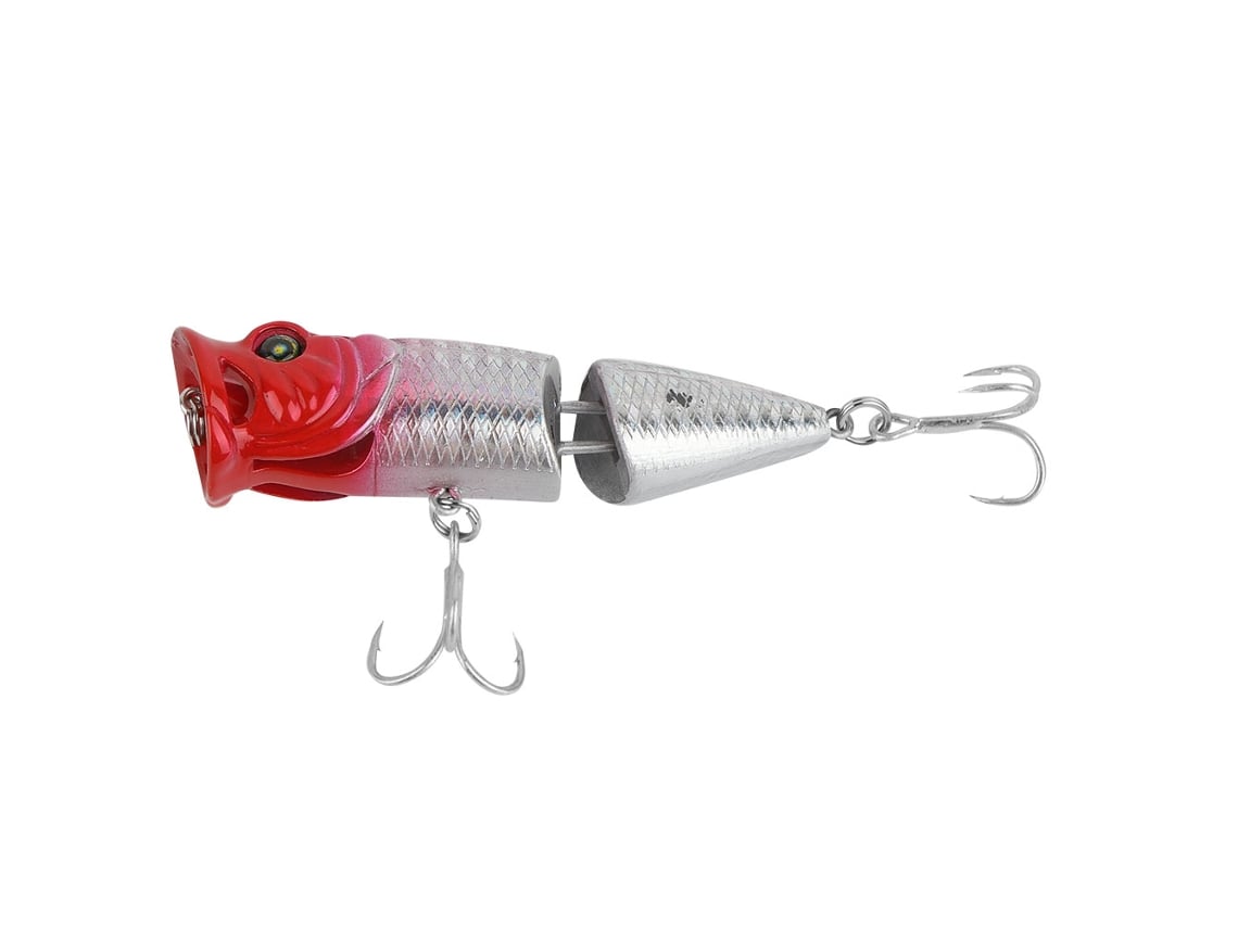 2026rebe-señuelo De Pesca Artificial De 8cm De Plástico Multiarticulado Con Anzuelo Triple Parecido A Pez