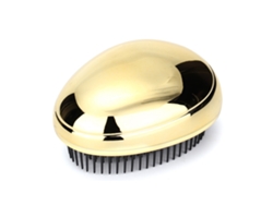 Peine De Masaje Capilar Portátil Cepillo De Champú Peine De Cabeza Oro Para Lavar El Cabello