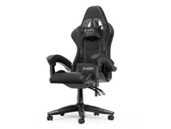 Silla Gaming BIGZZIA Estilo A (Hasta 135KG - Clase 2 - Negro)