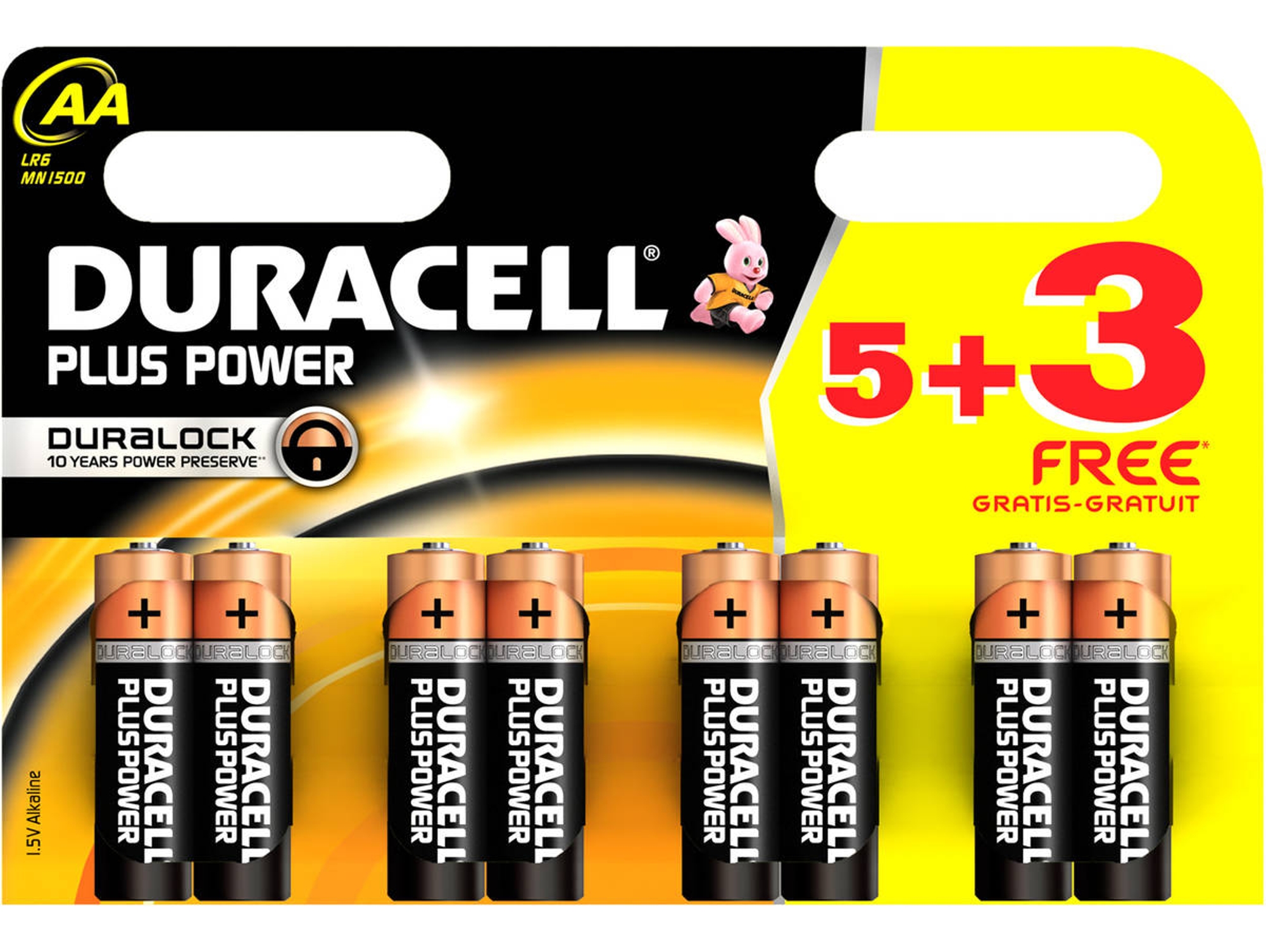 Pilas DURACELL Plus Power