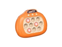 Ats-juego De Golpear Topos Interactivo Educativo Para Niños, Juguete De Golpeo Temprano Desarrollador Naranja