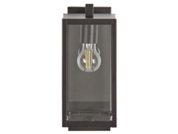 Iluminação De Parede Para Exterior BELIANI Megget De Ferro Preto 20x20x33