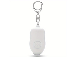 Alarma personal USB recargable de 130 dB con luz LED para llavero, batería recargable duradera STELASPLEN (apta para mujeres y personas mayores)