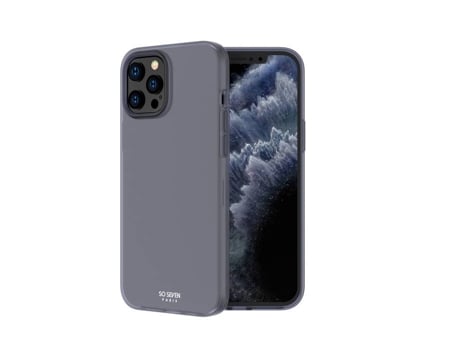 Funda para iPhone 12/12 Pro SO SEVEN Negro