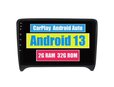 Autoradio Multimedia ROVERONE para Audi TT 2 8J 2006 - 2014 CarPlay Android Coche Radio Bluetooth Navegación