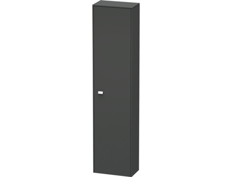 Armario semi-alto DURAVIT Brioso Individual 1 puerta con bisagra a la derecha 2 estantes de madera 2 estantes de vidrio altura mín. 133 cm - m