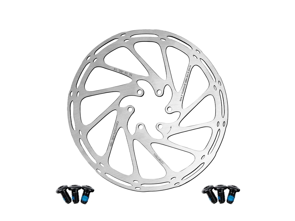 Freno de disco de bicicleta de 160 mm, 180 mm y 203 mm, de acero inoxidable, para MTB, carretera, plegable, rotores hidráulicos, piezas de ciclismo, vayotoy