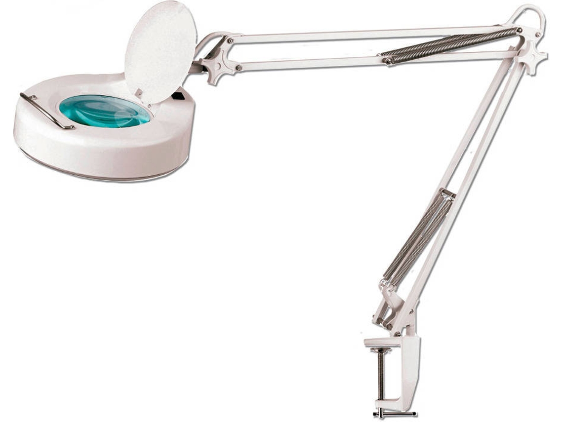 Lámpara de Mesa EDM 30286 (Blanco - 120 x 23 cm - G10Q)