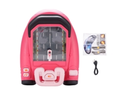 Ats-volante De Carro De Carreras Juguete Simulación De Conducción Interactiva Para Niños Color Rosa