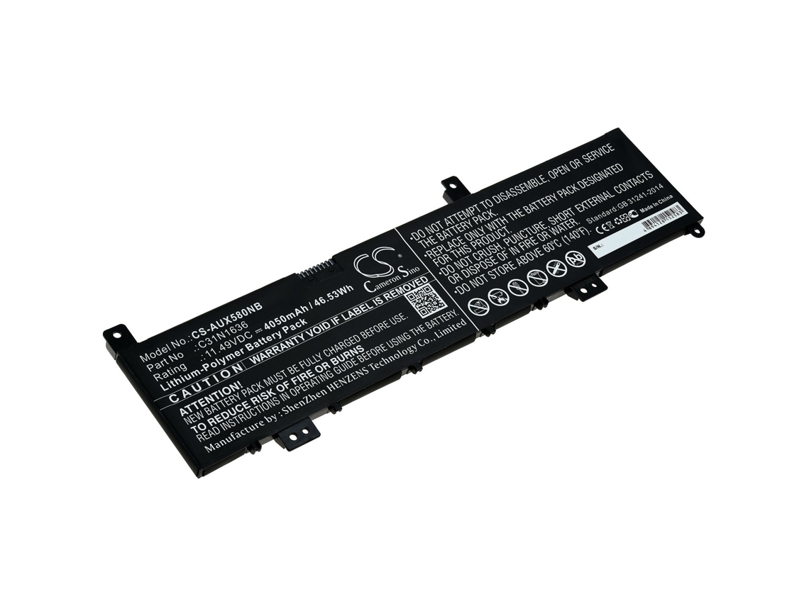 Batería POWERY 1.10.ASU.20.231 para Asus N580VD-DM028T