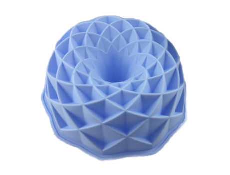 Molde de silicona para tartas en color azul