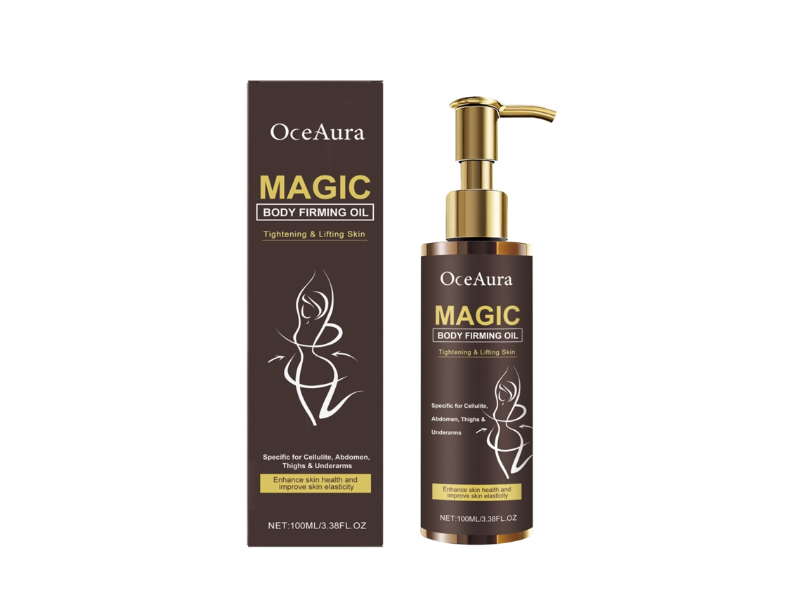 Aceite corporal reafirmante de acción rápida y duradera