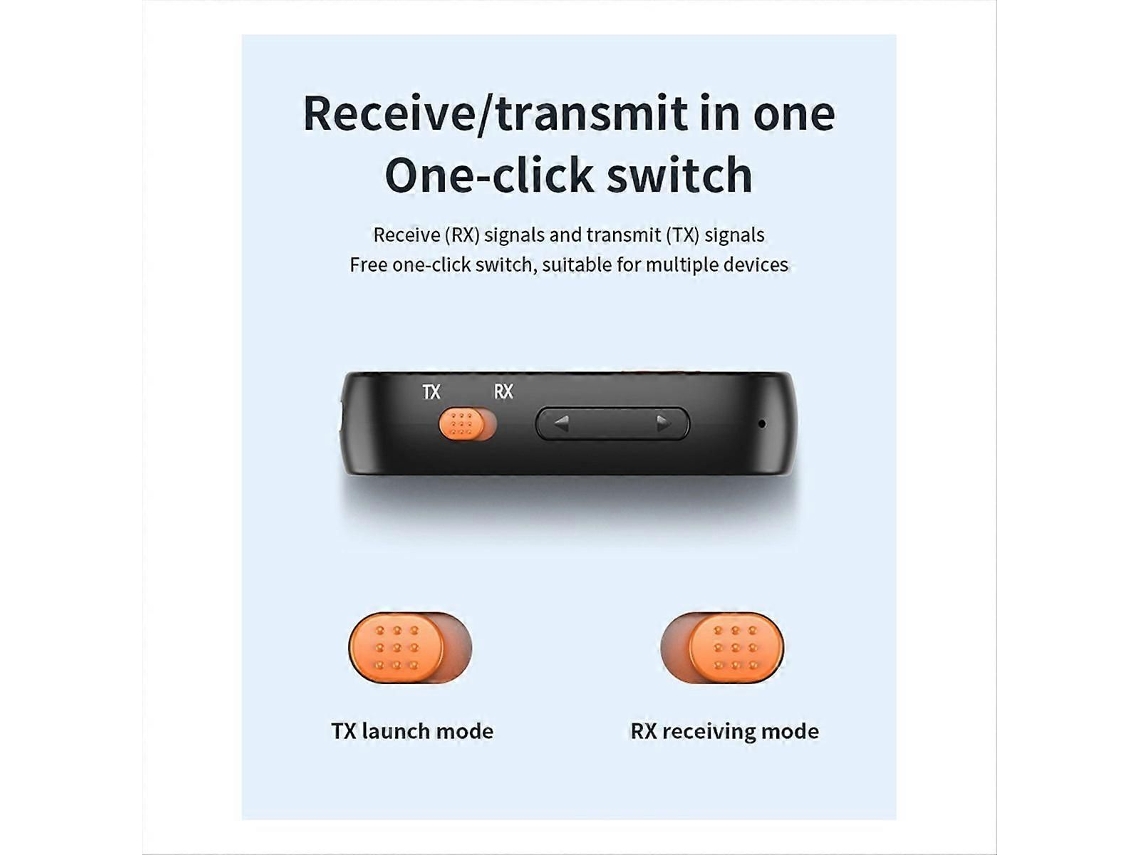 Transmisor y receptor de audio Bluetooth 5.3 de GOKOCO