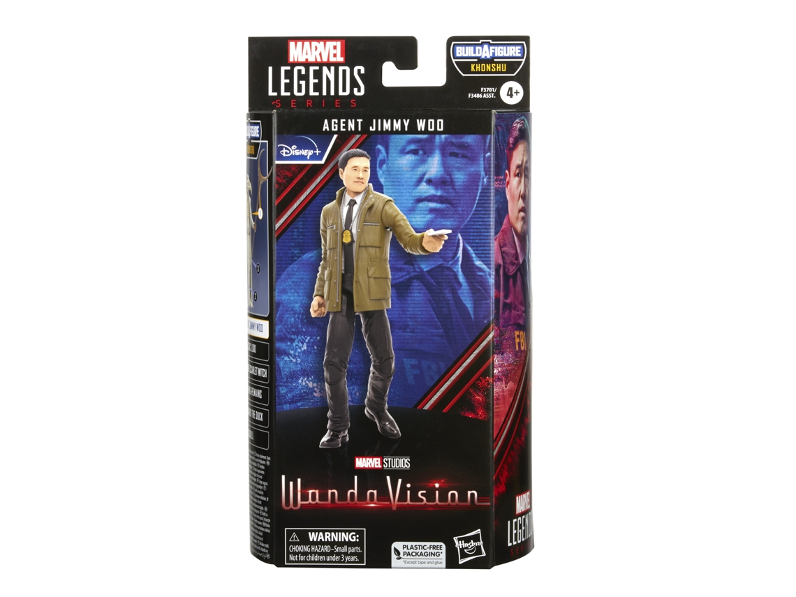 Figura de Acción AVENGERS Marvel Legends Series Agente Jimmy Woo