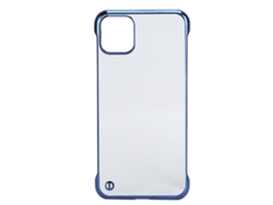 Capa De Celular Eletroplacada Hard Pc Transparente Borda Parcial Para Iphone 11pro Max