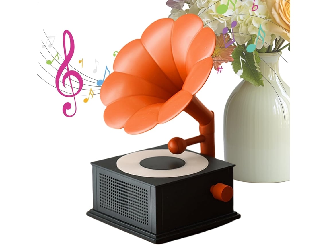 Altavoz Pequeño, Fonógrafo, Reproductor Estéreo, Con Cable, 3