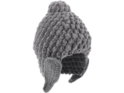Gorro De Tricô, Gorro Divertido Com Orelhas, Gorro De Inverno Quente E Aconchegante Para Mulheres, Estilo Kawaii