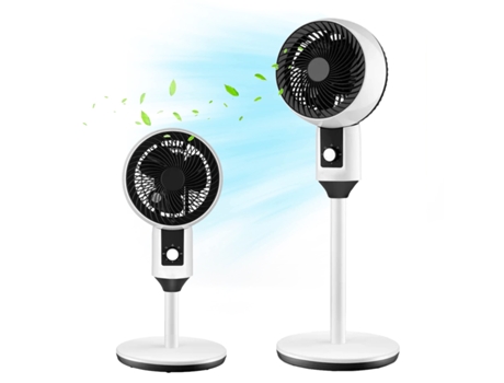 Ventilador Circulador de Aire de Pie 25W 30*87cm ventilador de pie pedestal Inclinación Ajustable SELEOK