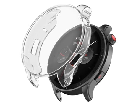 Caja de reloj completamente cerrada de TPU Amazfit GTR 4 (transparente)