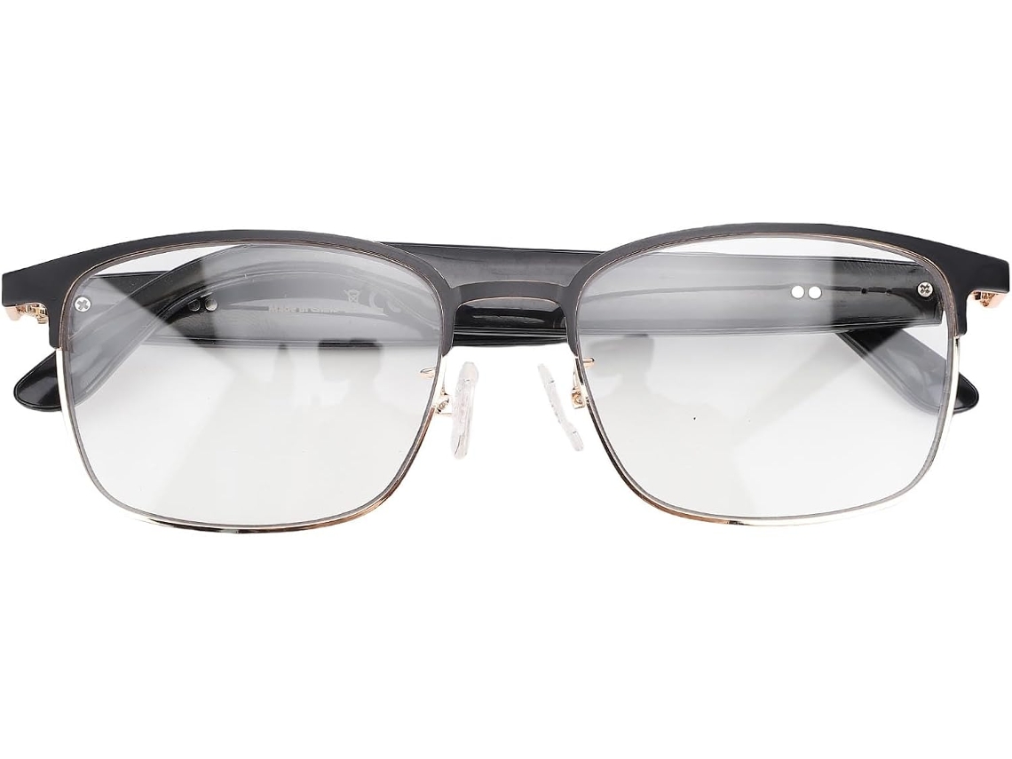 Gafas inteligentes con control por lenguaje Ki y lentes para protección y guía en deportes Jortmrd (oro)