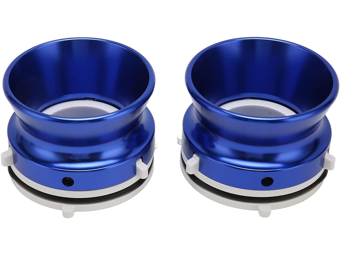 2 Adaptadores De Buje Nab Studer Revox De Aluminio Pulido De 10 Pulgadas