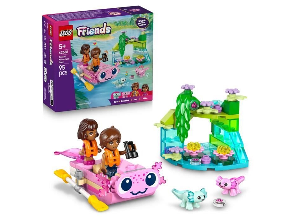 Lego Friends Aventuras En El Barco Ajolote 42681
