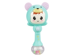 Brinquedo Rattle Musical Para Bebê Com Luz E Som Surround Verde Infantil