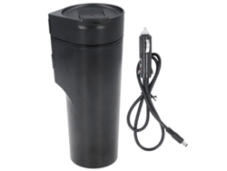Cafetera portátil para coche con encendedor de cigarrillos, 12 V CC, calentamiento rápido, para viajes