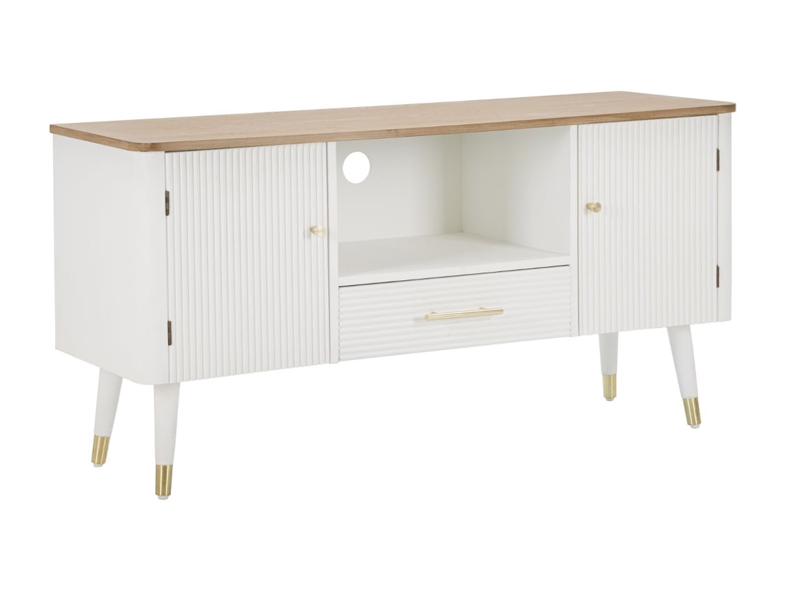 Soporte Tv/madera Cm 117x40x60 Mauro Ferretti