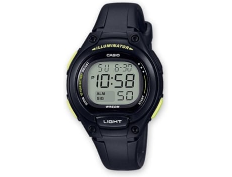 Reloj Digital CASIO Hombre (Acero y Resina - Negro)