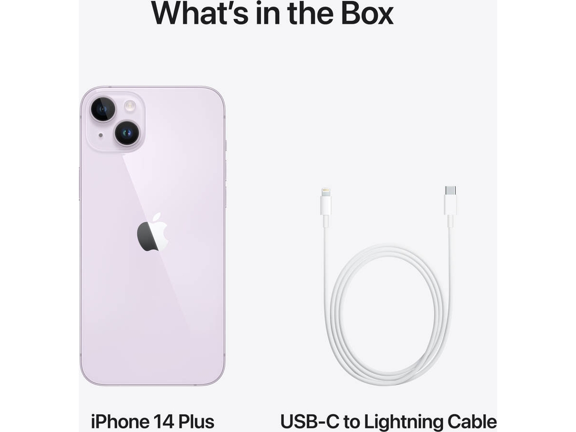 iPhone 14 Plus APPLE (6.7'' - 128 GB - Púrpura) | Worten.es