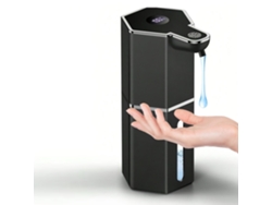 Dispensador De Jabón Con Sensor Inteligente Dispensador De Jabón Automático Con Carga Usb De 360 ​​ml 4 Modos Ajustables Negro Gertiz