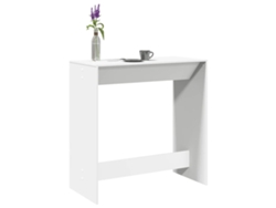 Mesa de bar  Mesa alta 102x50x103,5 cm Derivados de madera Blanco Wsd557163 Lovely Home